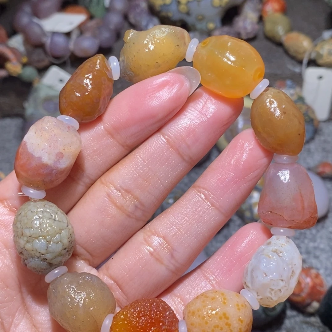 玛瑙/玉髓未镶嵌珠宝半成品