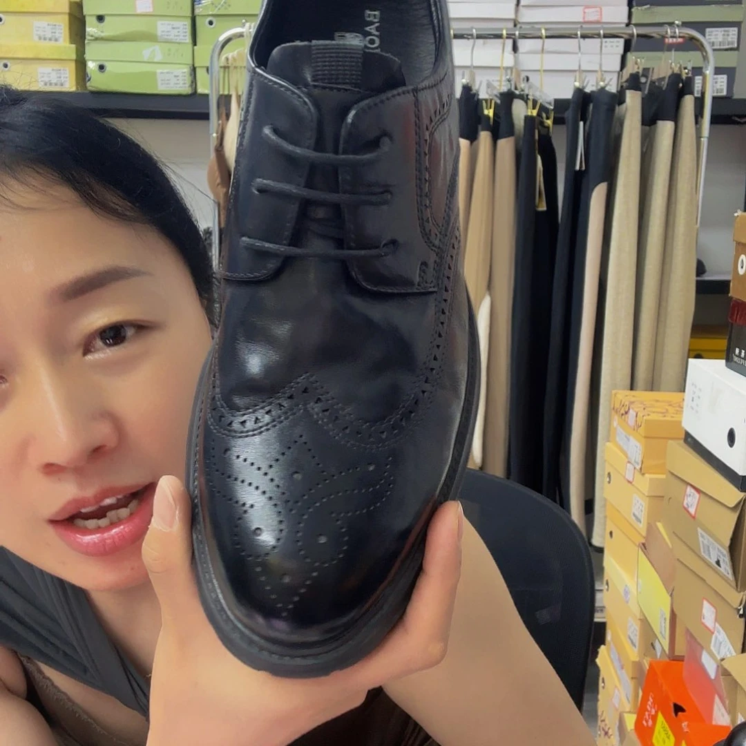 单鞋40码黑色22137老爷车