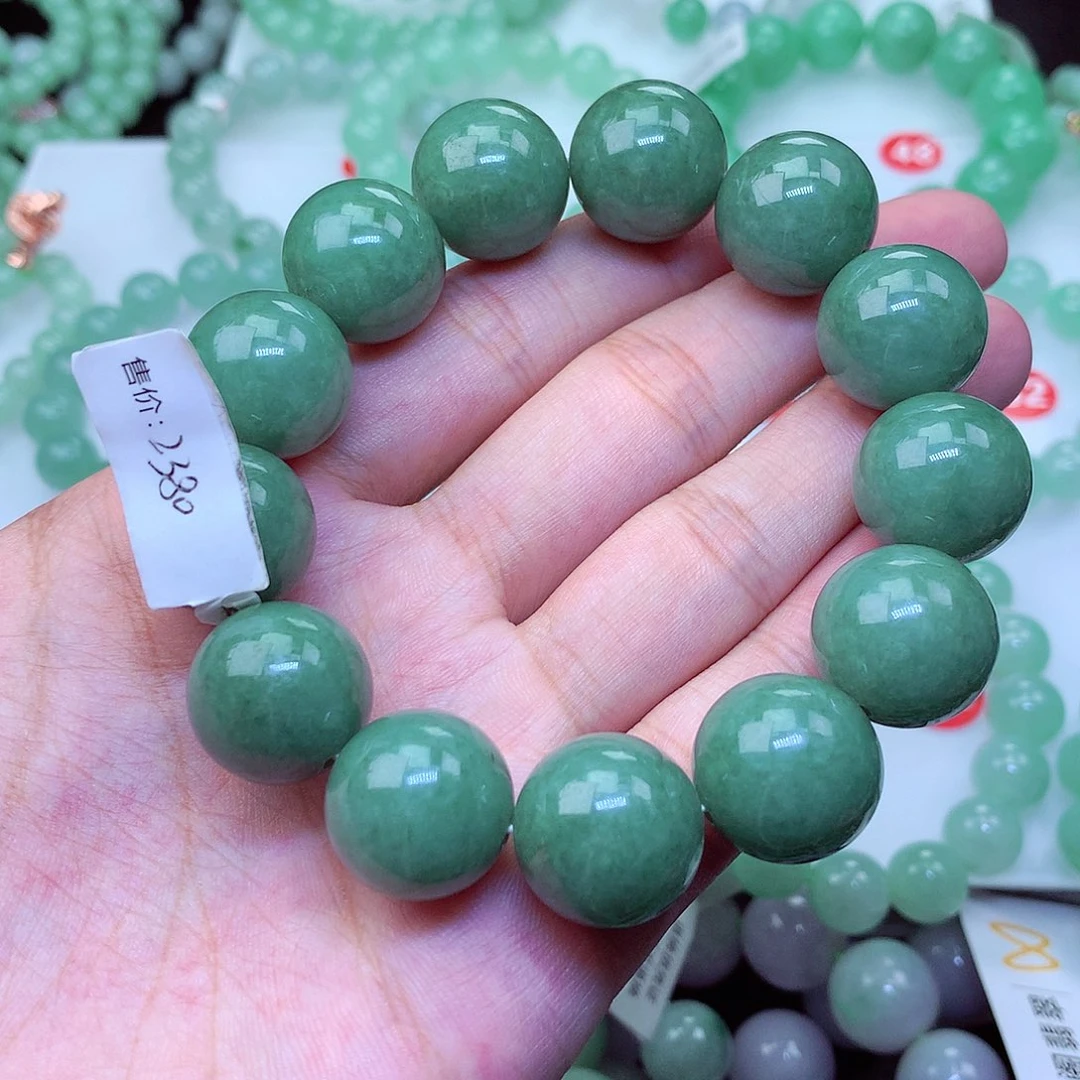 翡翠未镶嵌毛衣链