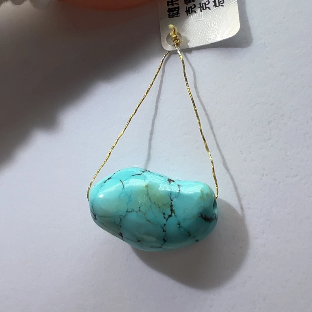 绿松石未镶嵌挂件