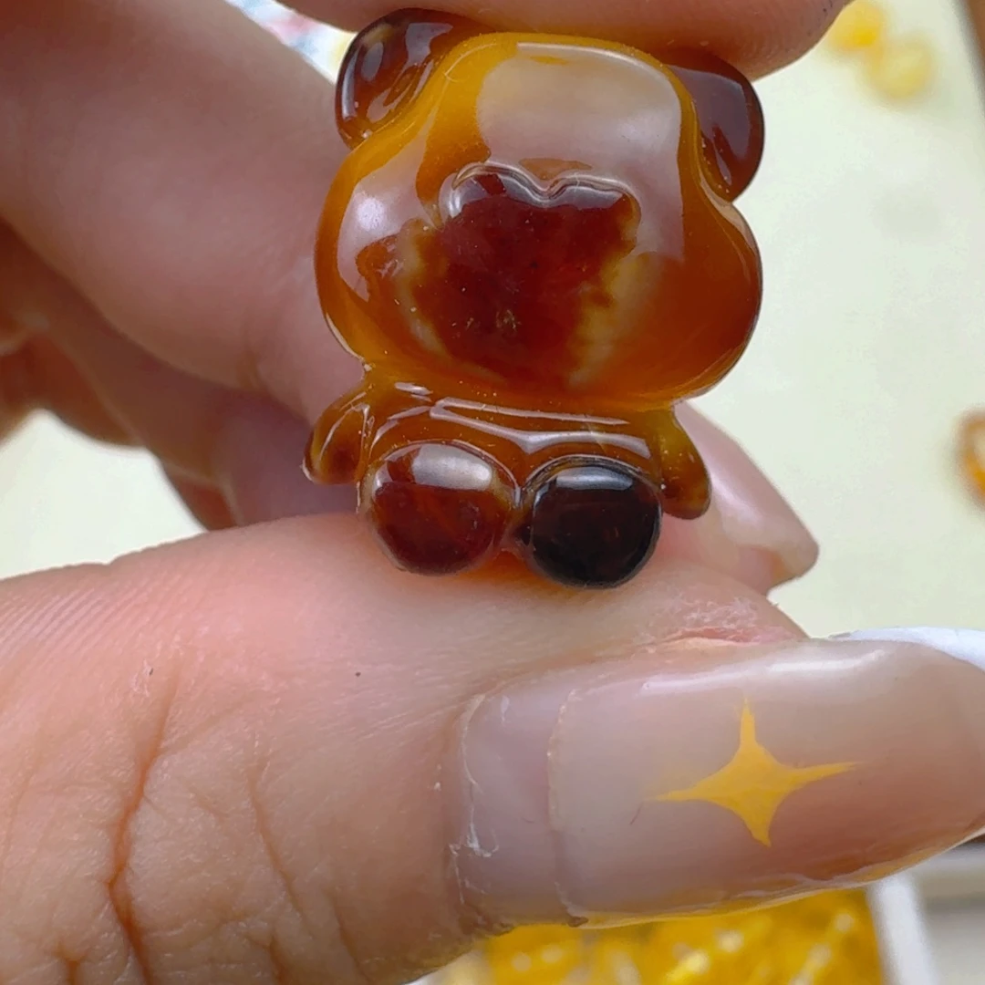 ****好未镶嵌琥珀珠宝奇石25/