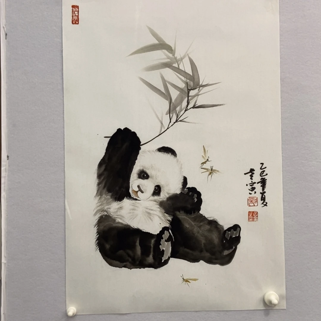 国画墨鱼精品墨鱼精品