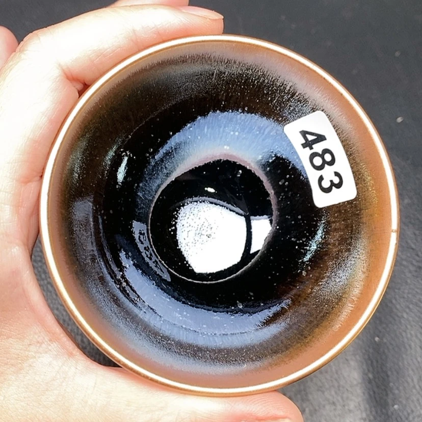 【闪购商品】茶盏全手工真建盏放漏