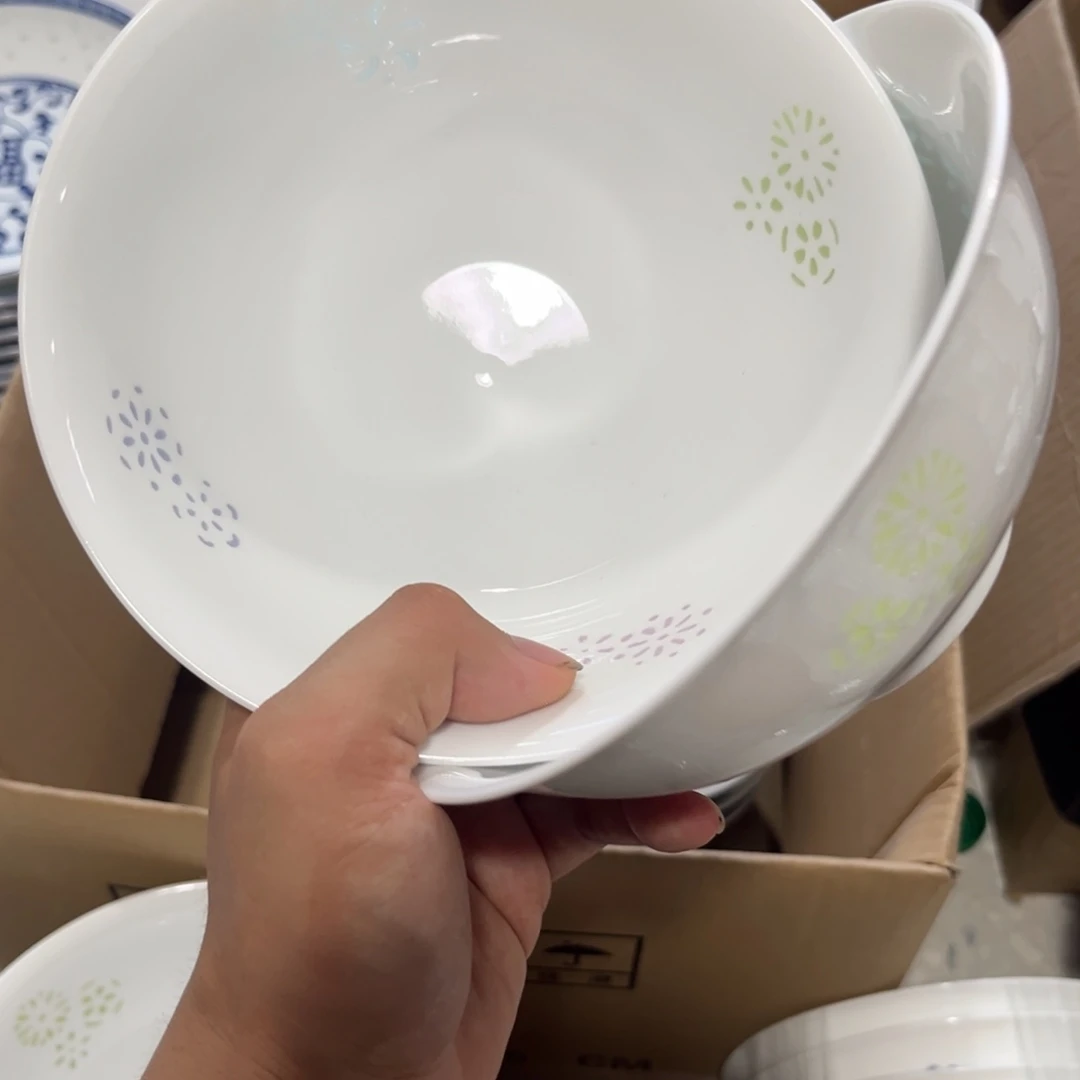 碗景德镇高温细白瓷餐具