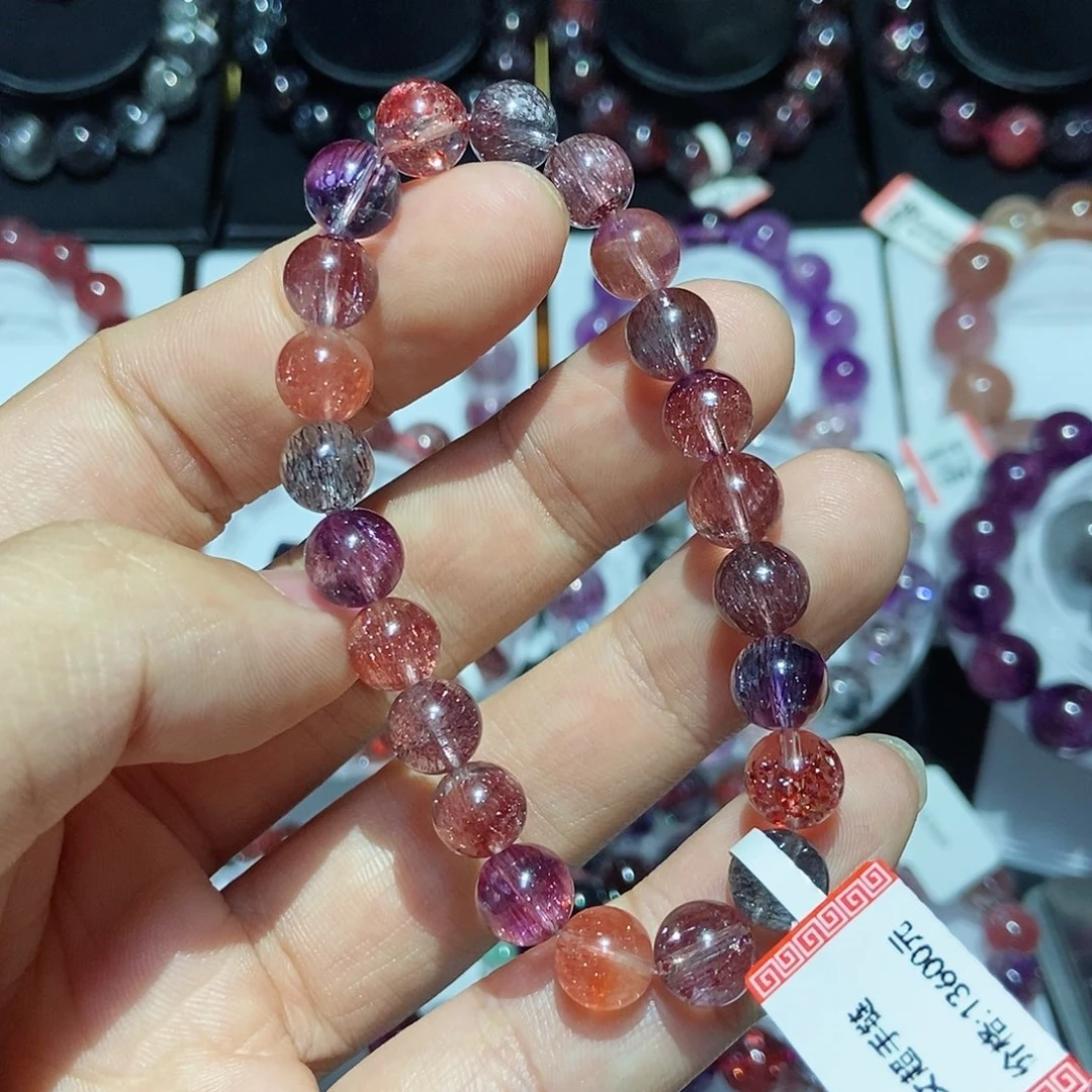 未镶嵌手链水晶糖果超七