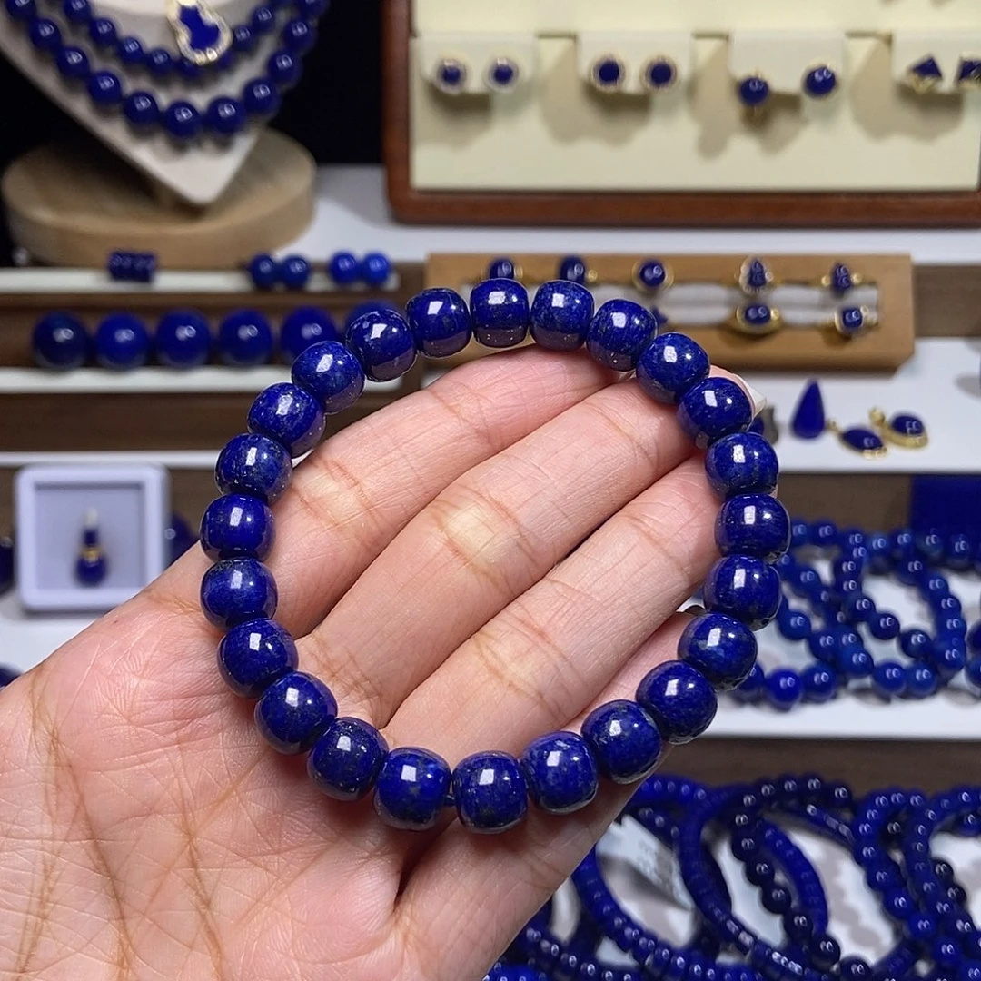 青金石未镶嵌福利 老型手串9mm