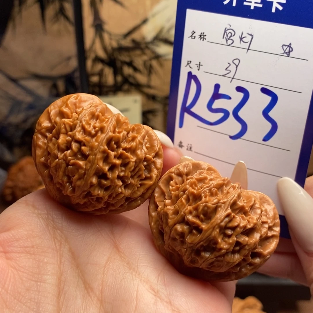 文玩核桃吊坠宫灯39