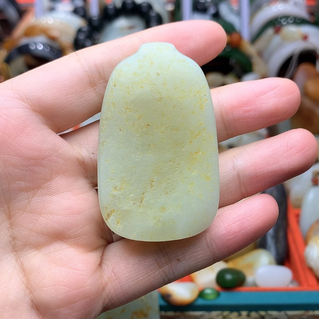 阿***哥和田玉（子料）未镶嵌挂件