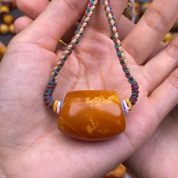 蜜蜡未镶嵌裸石蜜蜡M