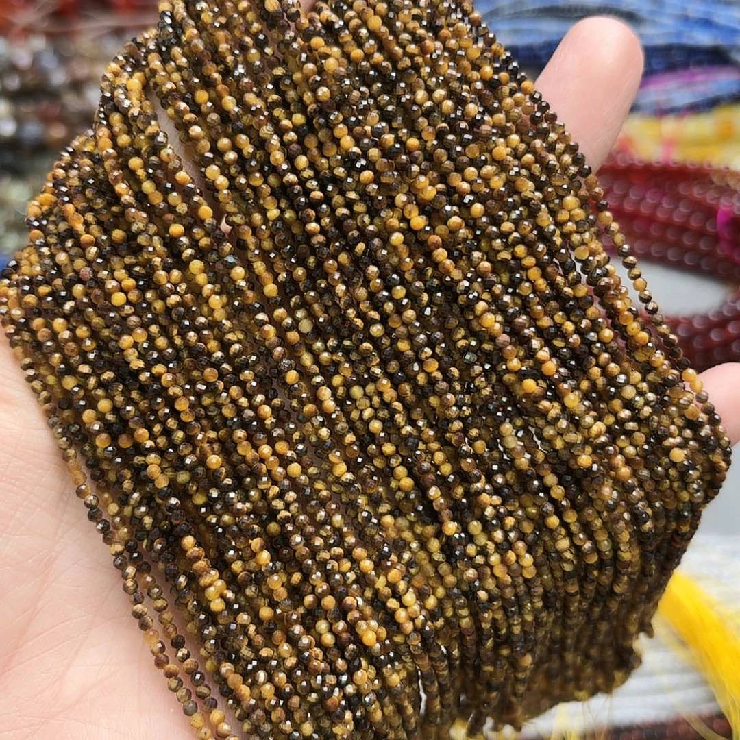未镶嵌玛瑙/玉髓珠宝半成品卡2虎眼切一条