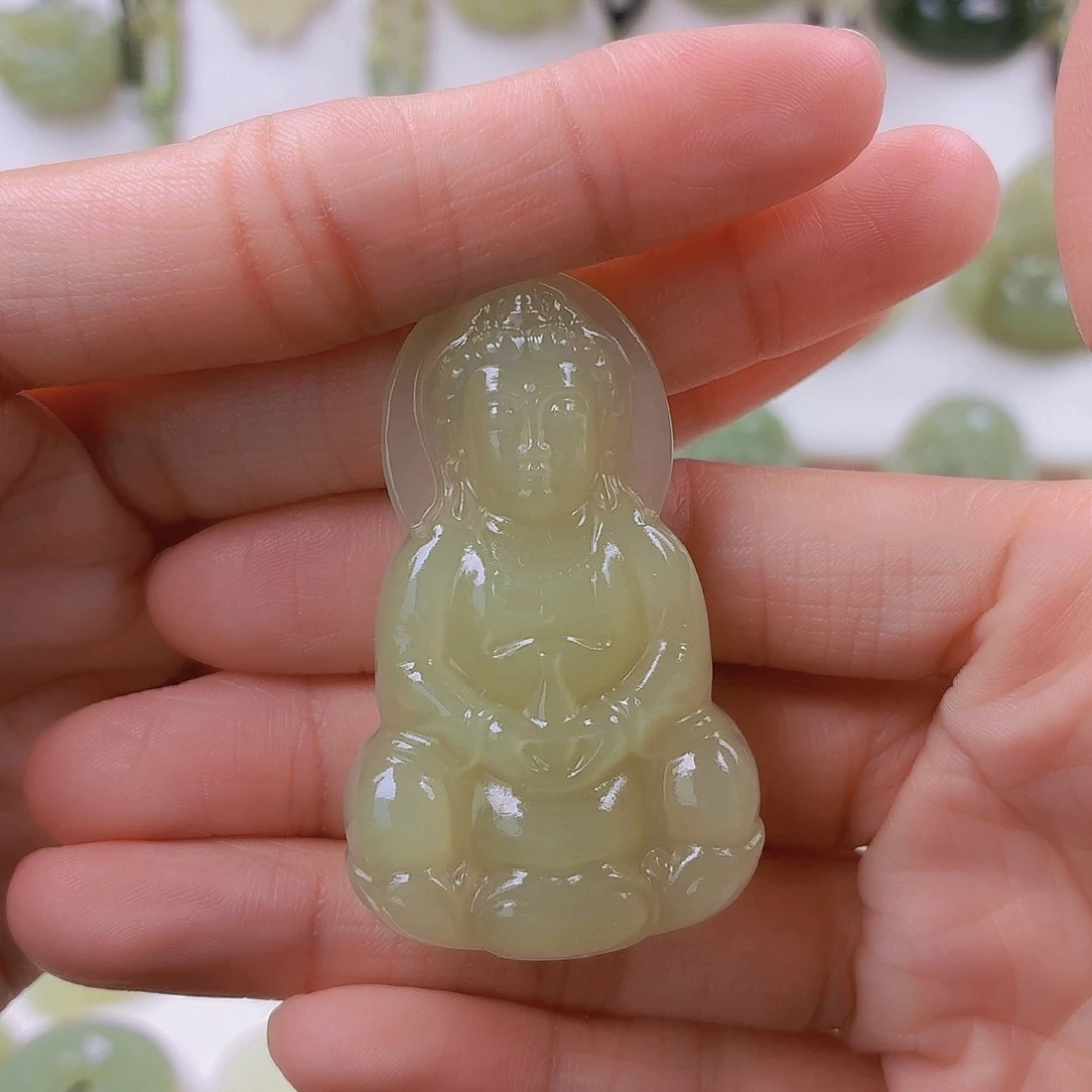 和田玉未镶嵌颈饰50福利