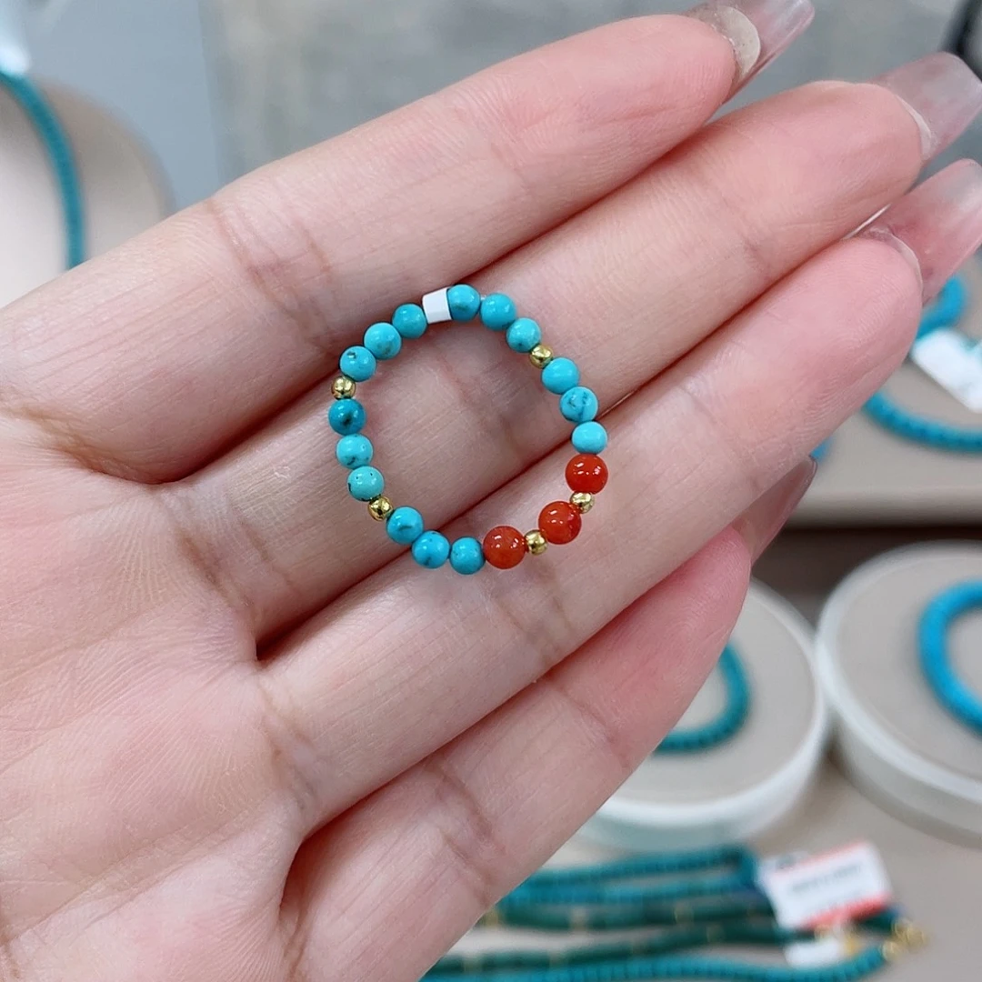 南红玛瑙未镶嵌戒指发货一件