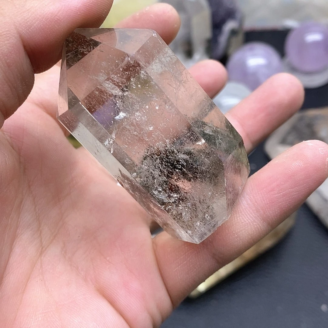未镶嵌珠宝半成品水晶68水晶石