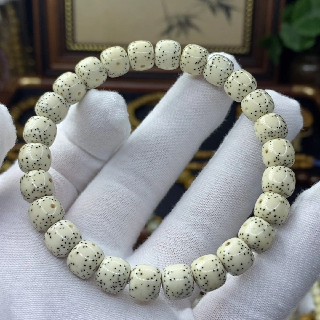 手串星月菩提9/8原生态一线天超级牛毛小细星