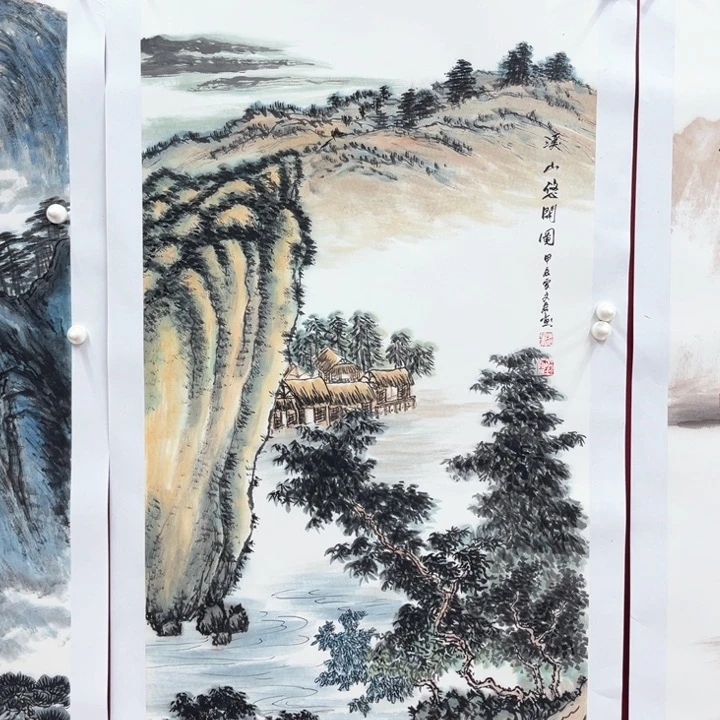 国画140/70纯手绘国画作品