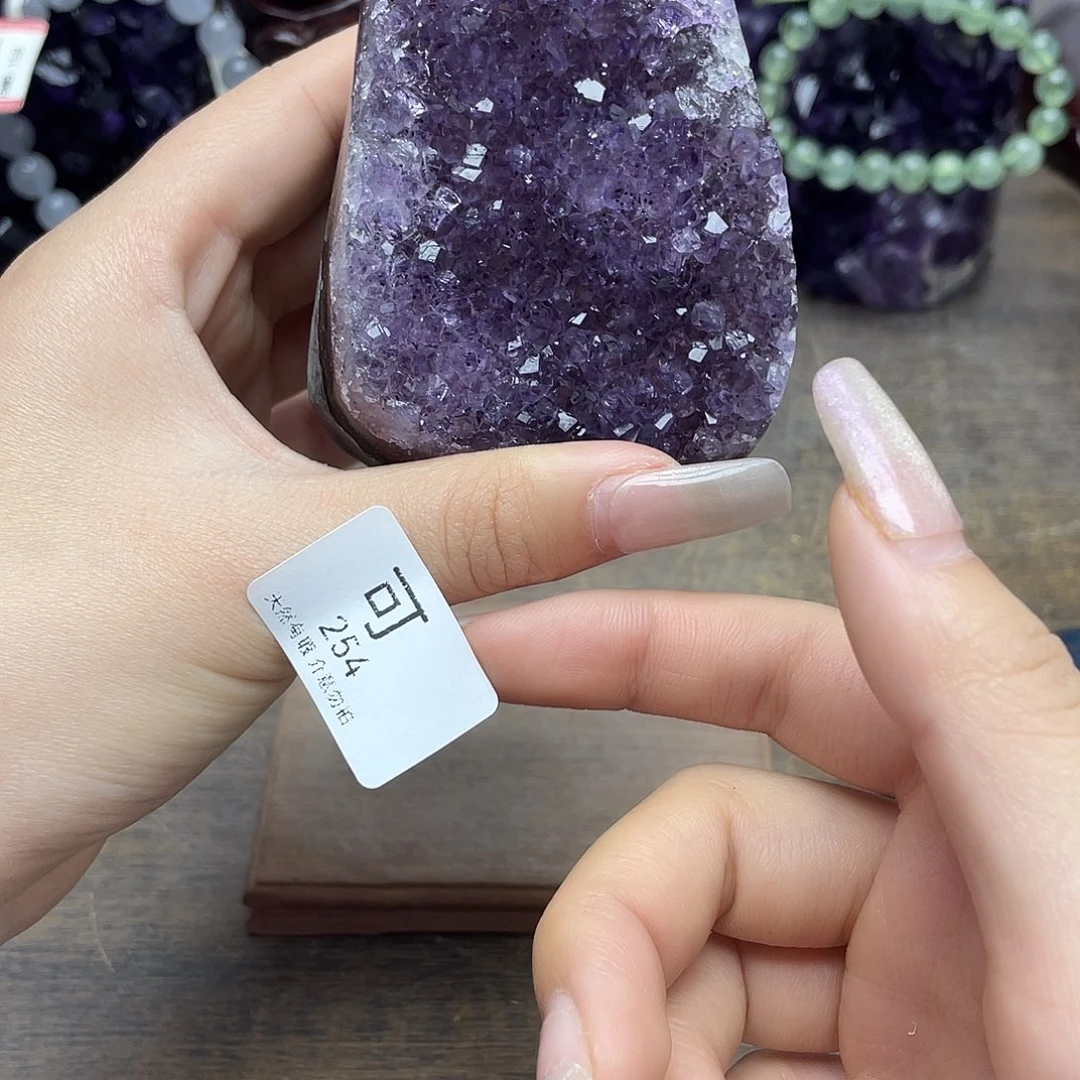未镶嵌大型摆件（非配饰）紫晶