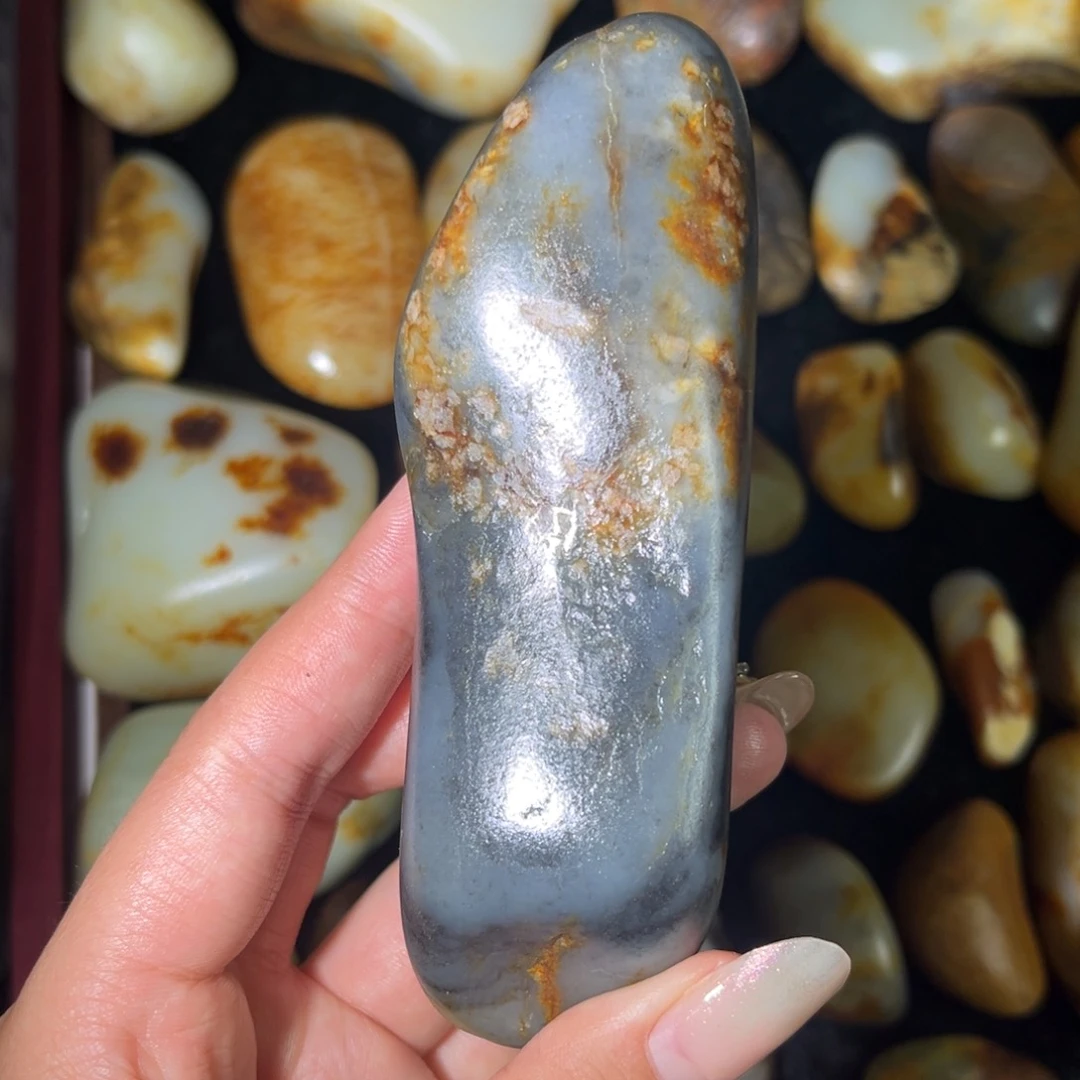 和田玉未镶嵌挂件261.4