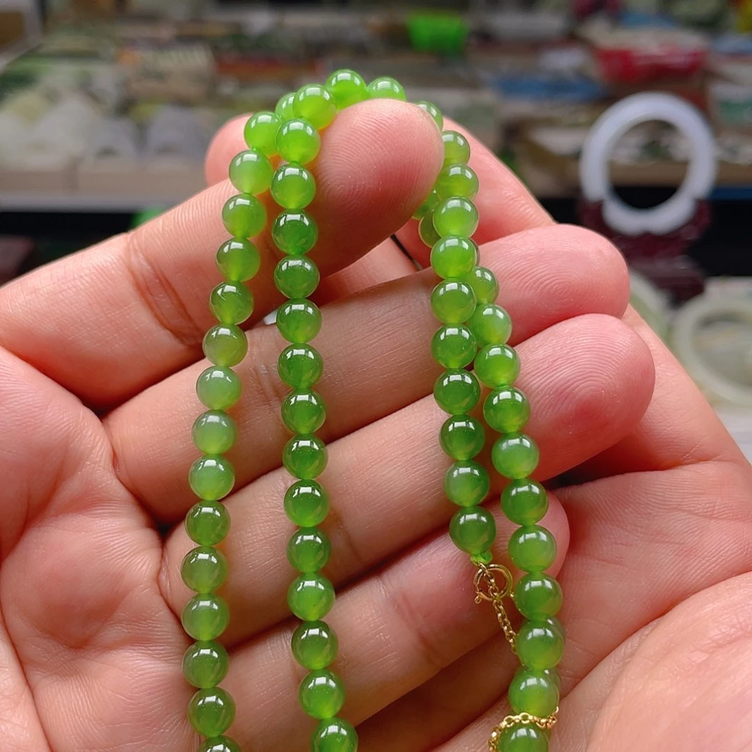 和田玉（碧玉）未镶嵌颈饰