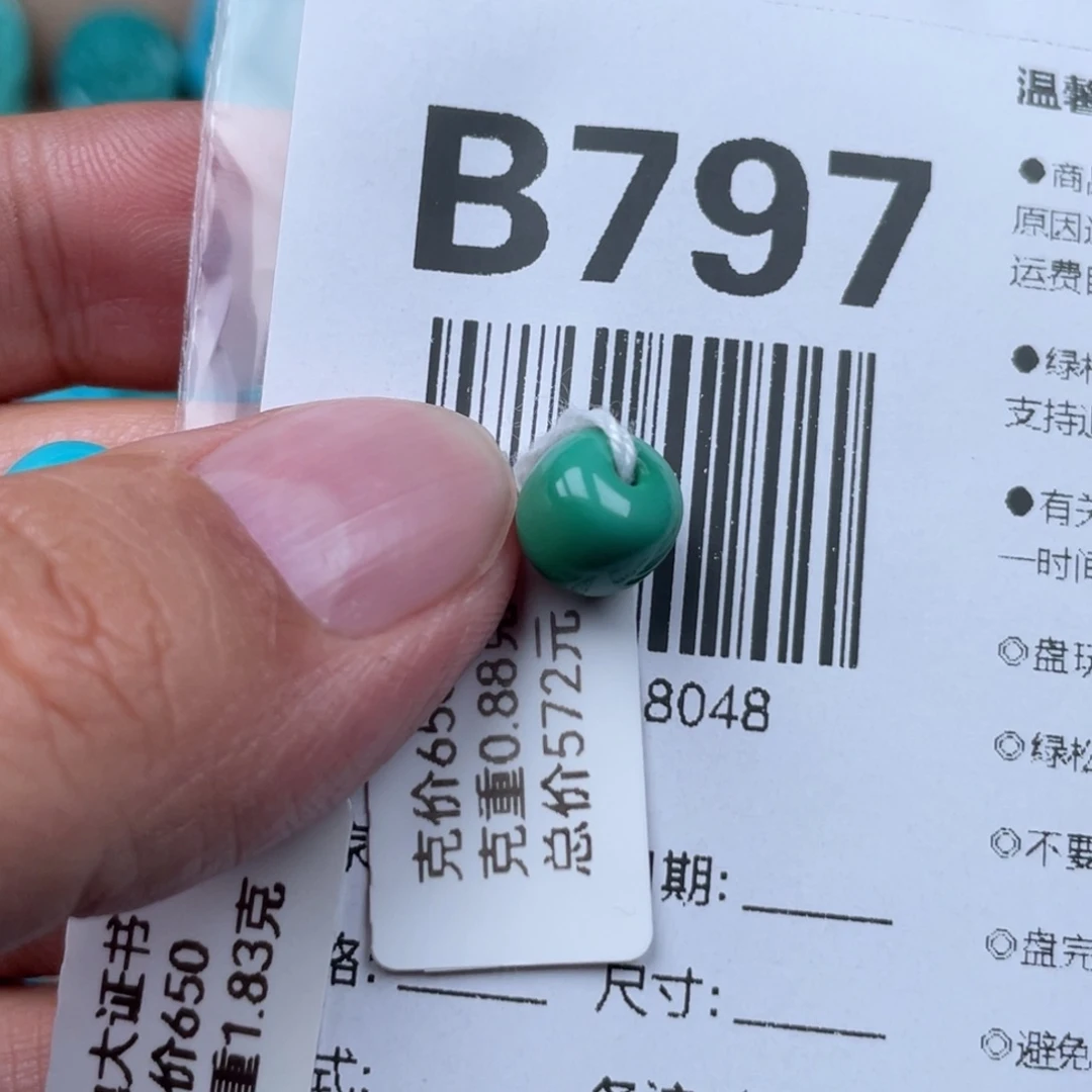 *****绿松石未镶嵌颈饰