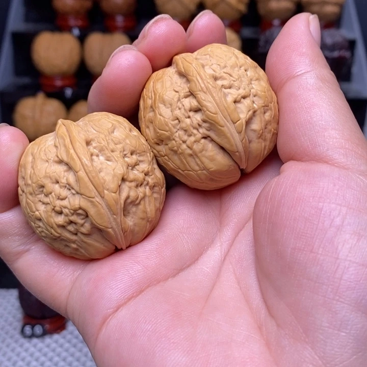 文玩核桃把件铁将军47