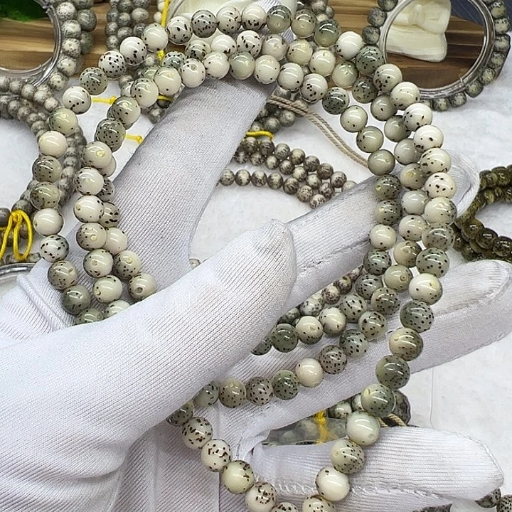 手串星月菩提海南原生态星月菩提6×6圆