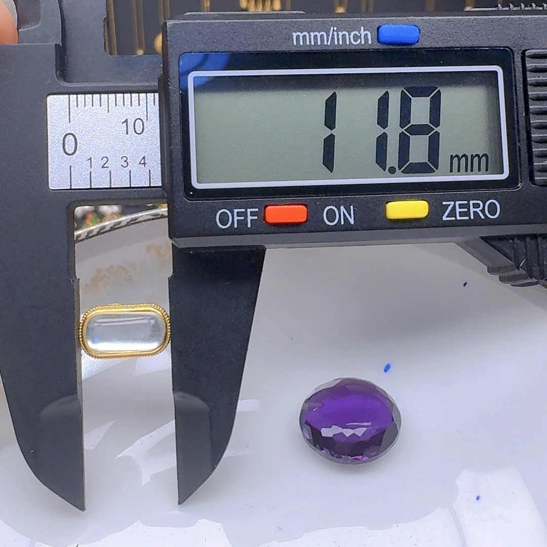 盐***卜银S925镶嵌紫晶颈饰紫水晶925镶嵌90