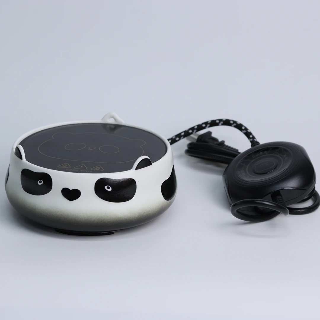 3月新117熊猫系列黑白渐变电陶炉