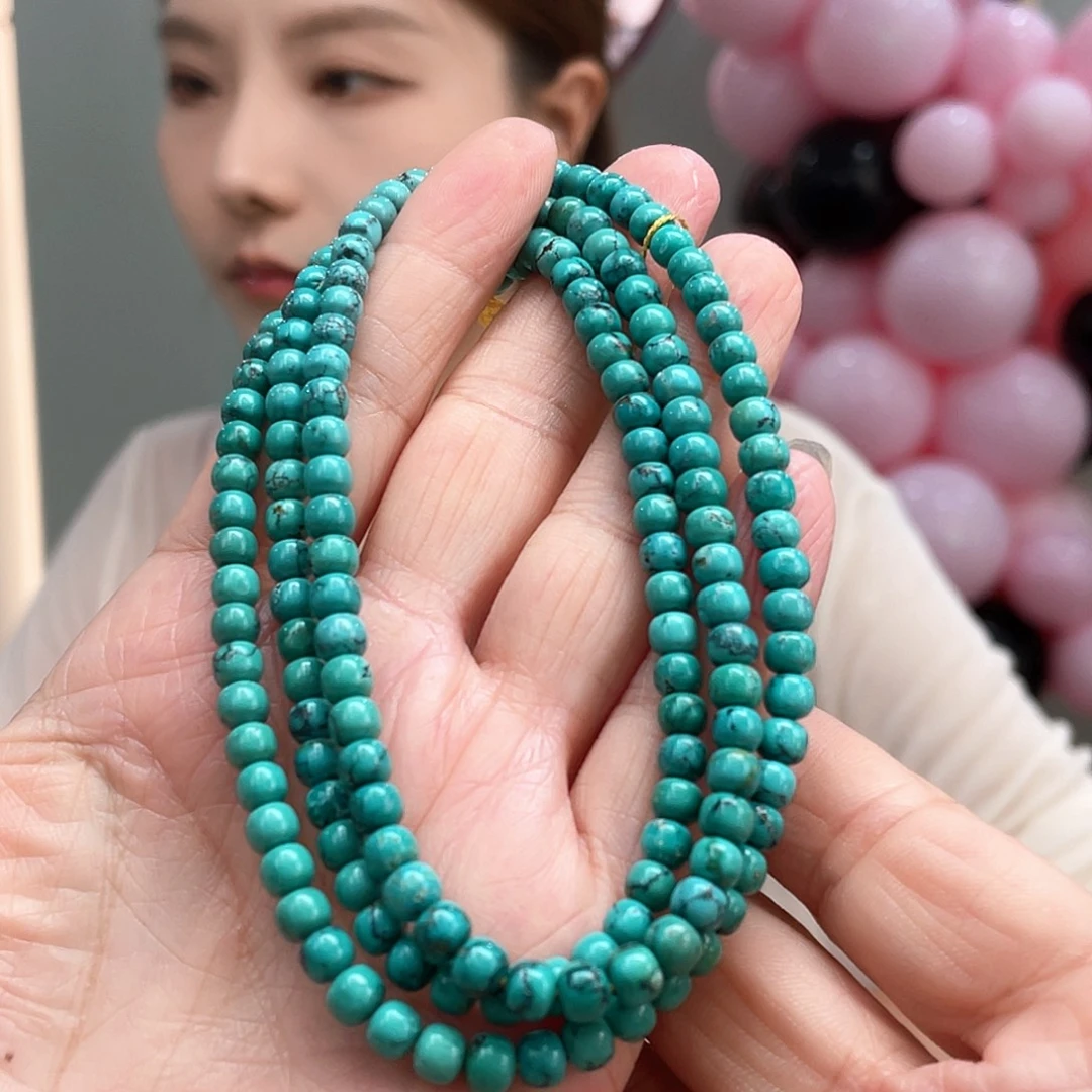 绿松石未镶嵌颈饰