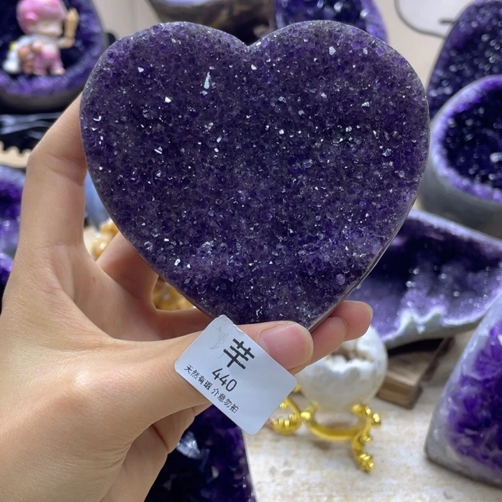 未镶嵌珠宝半成品紫晶