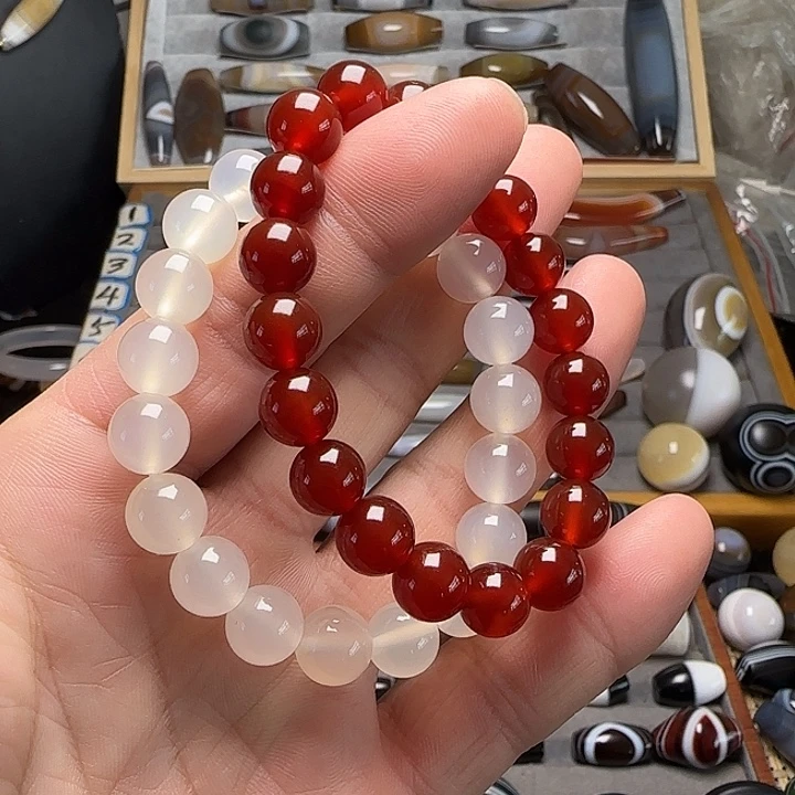玛瑙/玉髓未镶嵌手串