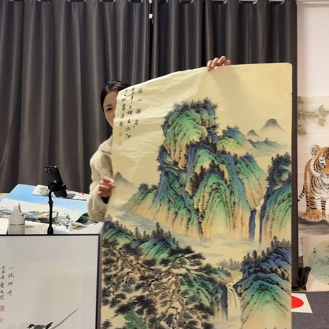 国画纯手绘图纯手绘