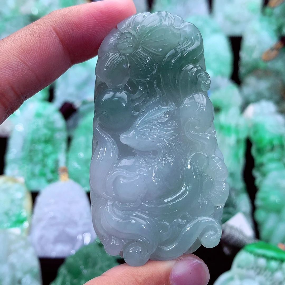 吊坠(不含链)未镶嵌翡翠