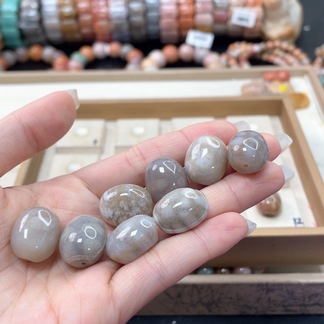 硅化珊瑚（珊瑚玉）手链未镶嵌安**h229