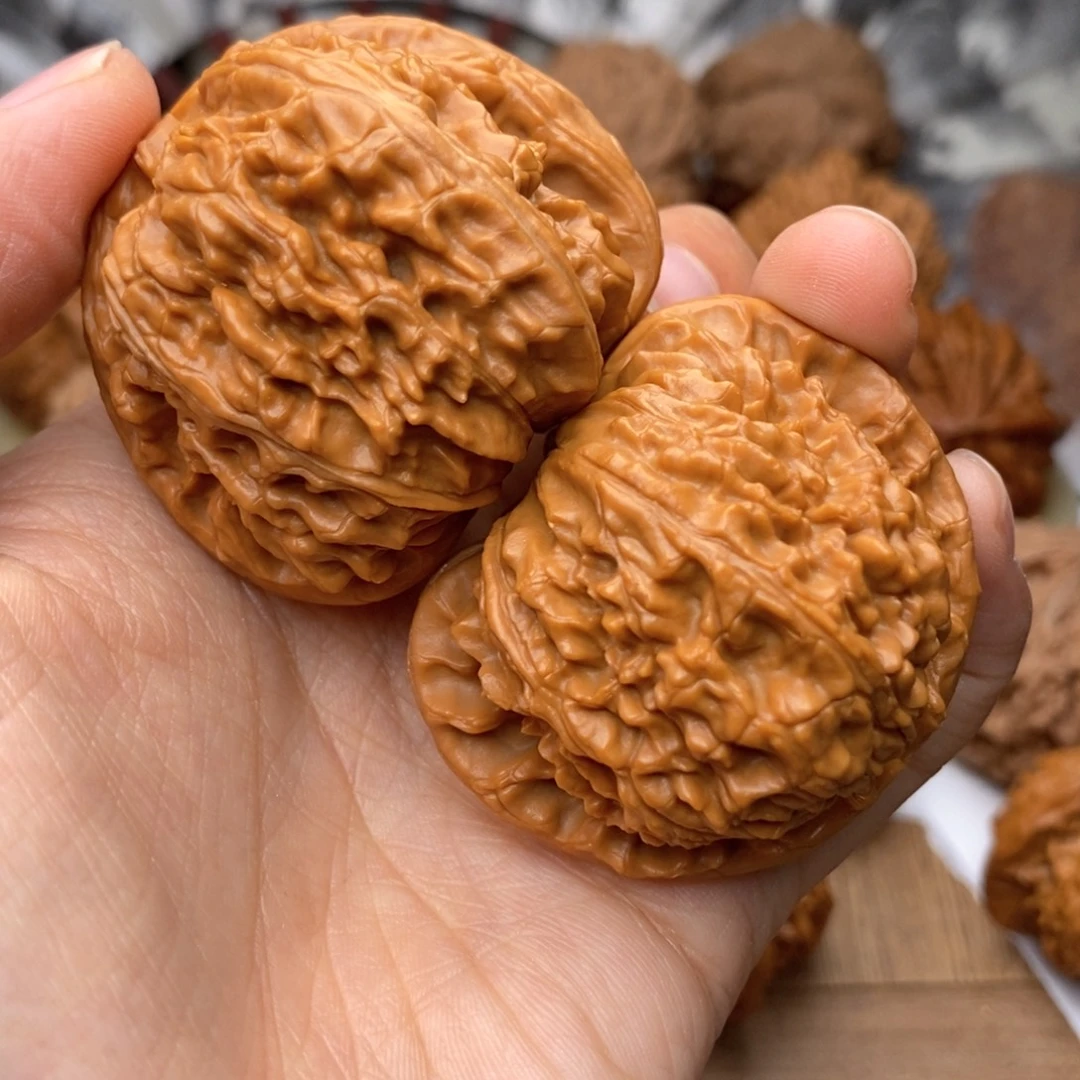 文玩核桃把件324号45白