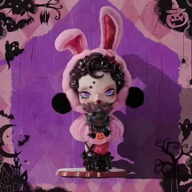 【直播拆盒】正版POPMART泡泡玛特SKULLPANDA万圣访客手办