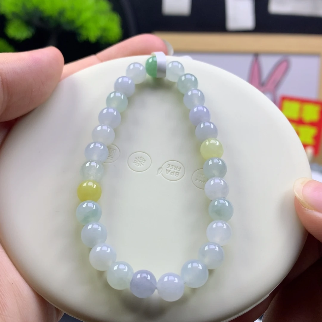 未镶嵌手串翡翠卡