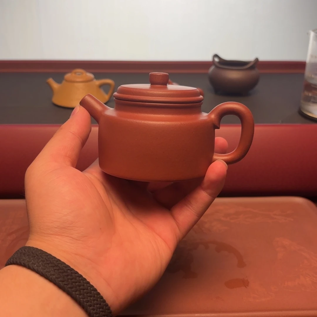 茶壶紫砂刚德钟尾货170cc花块