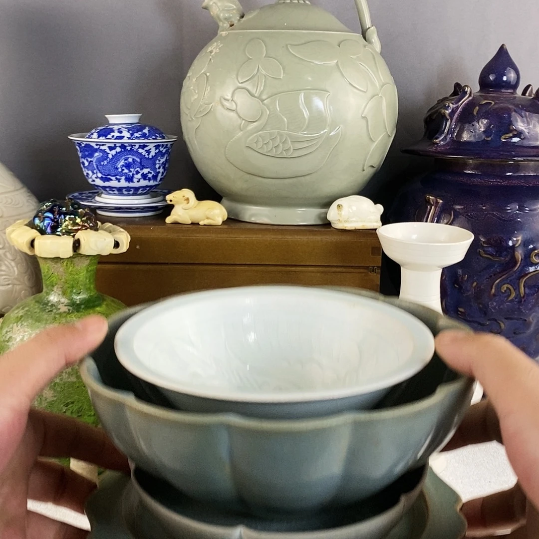 瓷器瓷器瓷器瓷器4件