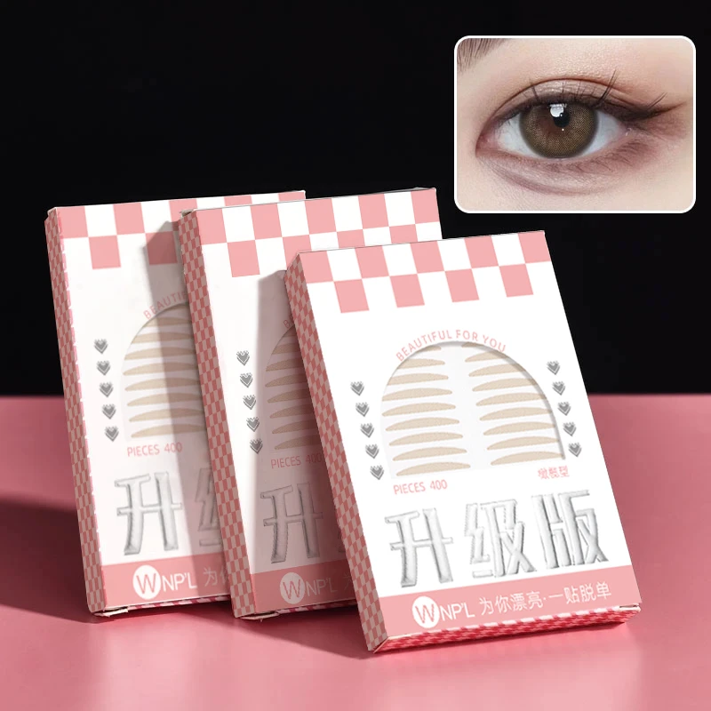 【一盒400贴】蕾丝双眼皮贴隐形无痕内单眼皮肿眼泡化妆师专用推荐