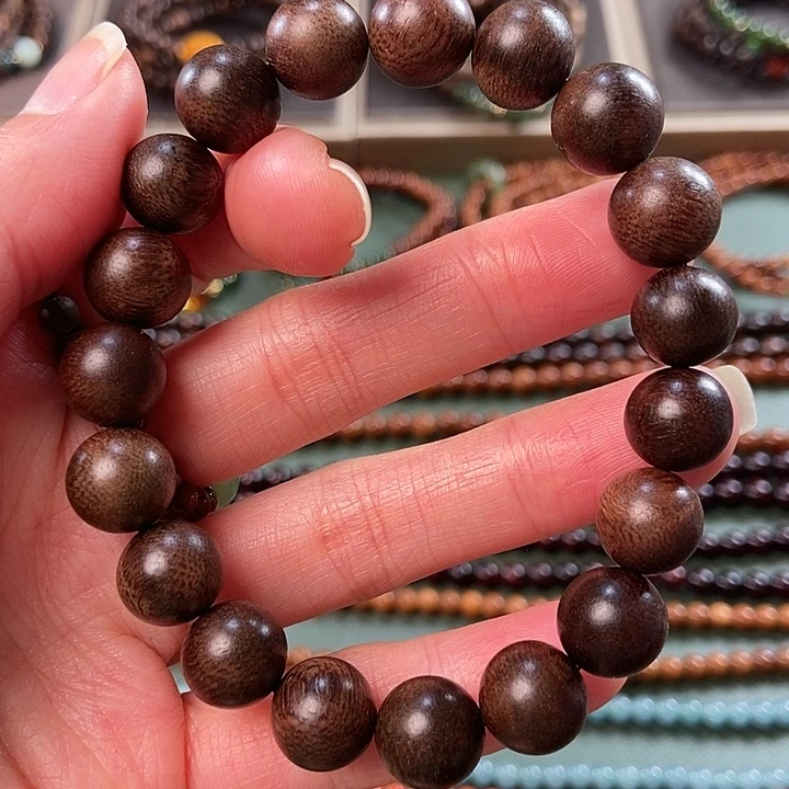 沉香手串1.0白棋沉香手串