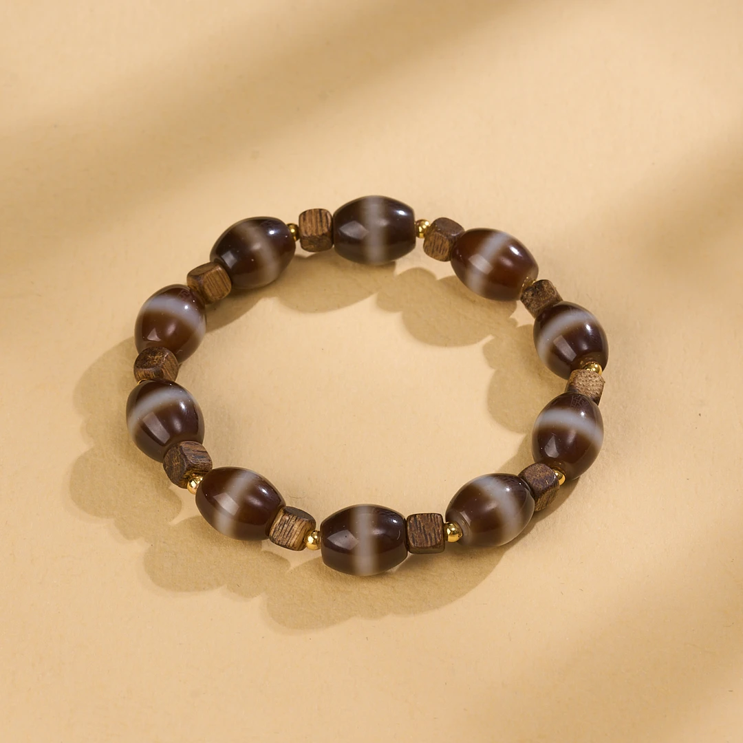 云丹拉姆丨一线药师天珠手串多样性发其一