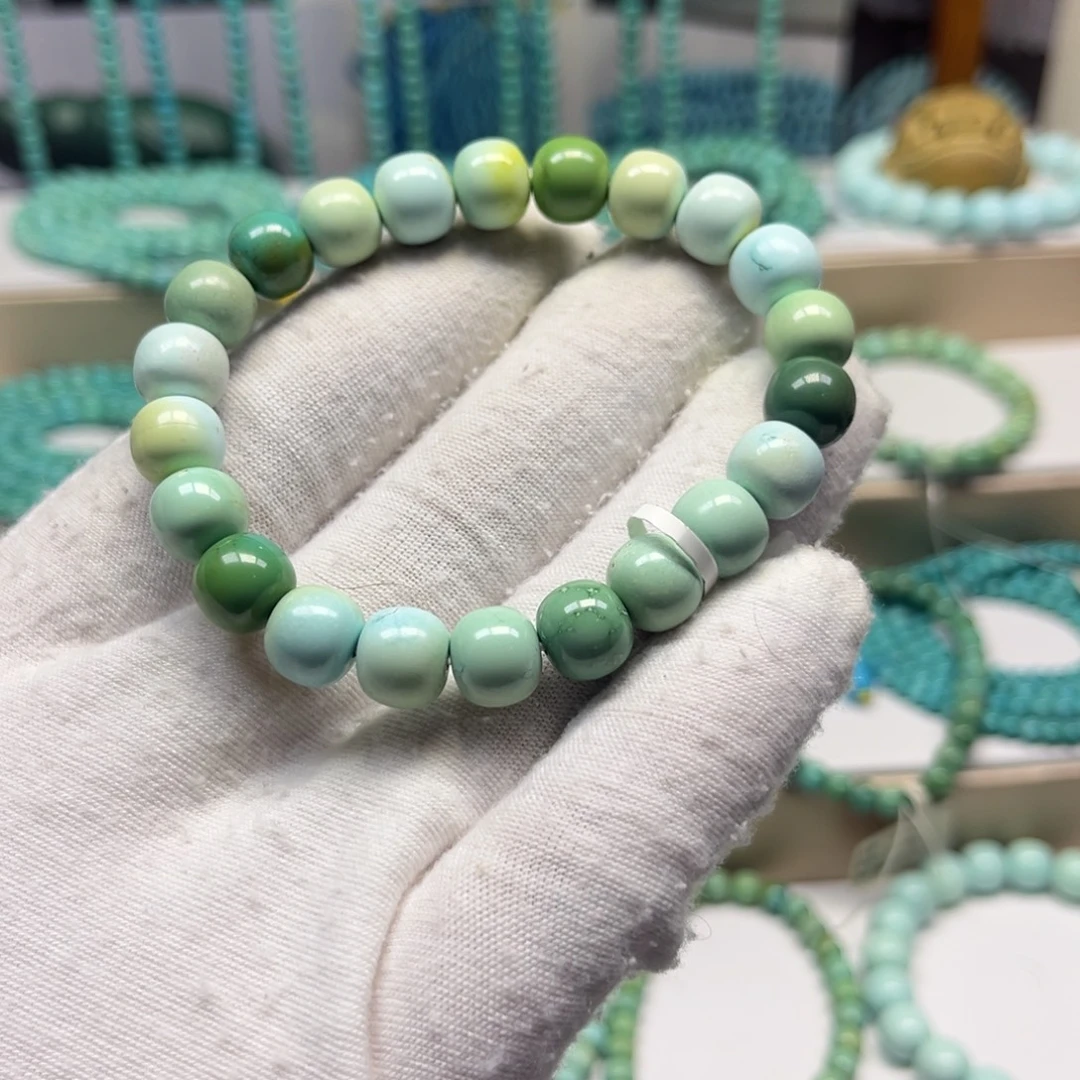 绿松石未镶嵌手链
