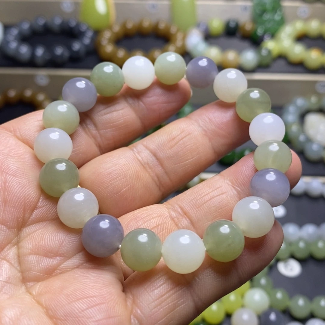 和田玉手串未镶嵌