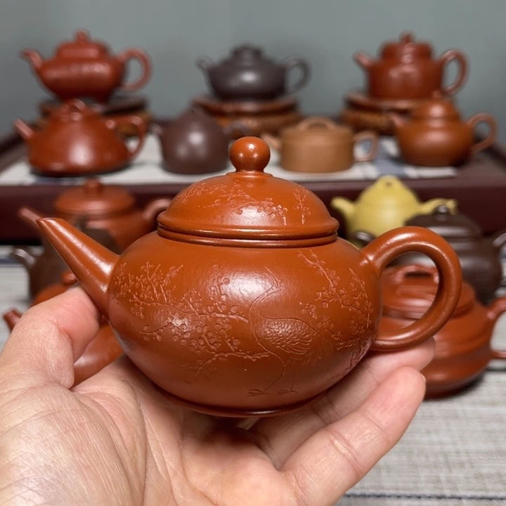 紫砂茶壶全手工制作150cc