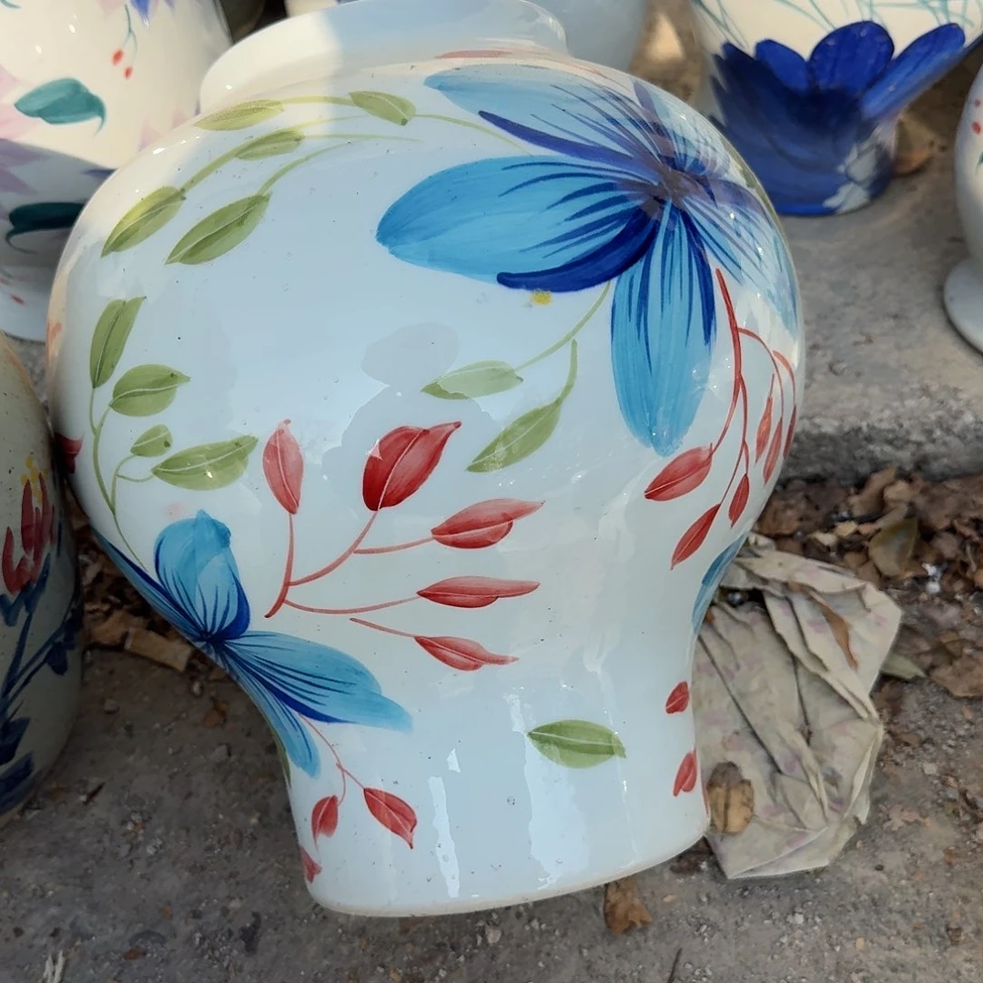 陶瓷微瑕景德镇手工花器