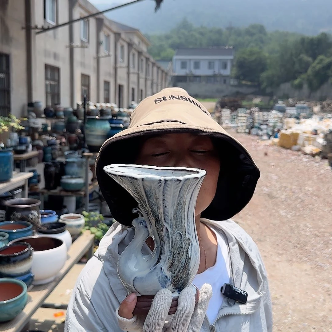 紫砂花盆王嫂花盆0626-300