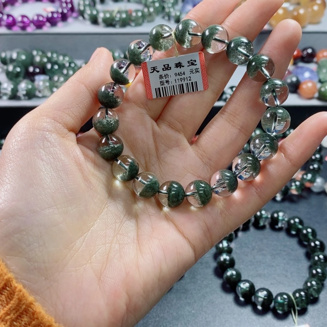 水晶未镶嵌手链绿幽灵119912