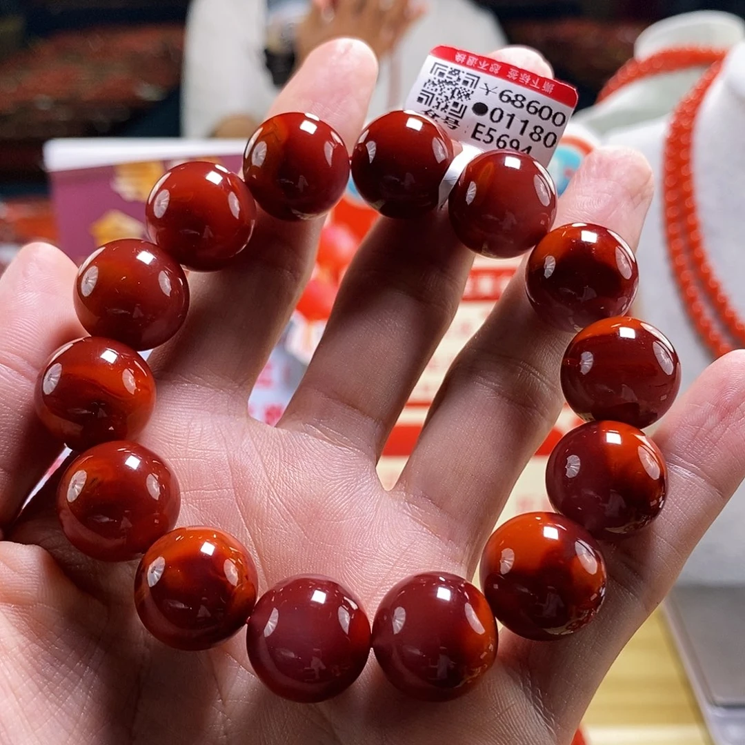 未镶嵌瓦西典藏  16+mm   多样性发一南红玛瑙