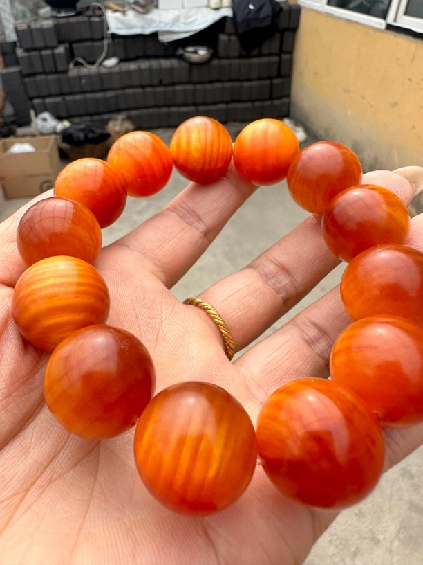 琥珀木70款夜明珠高透男士1.9卡2.0尺寸满油全透