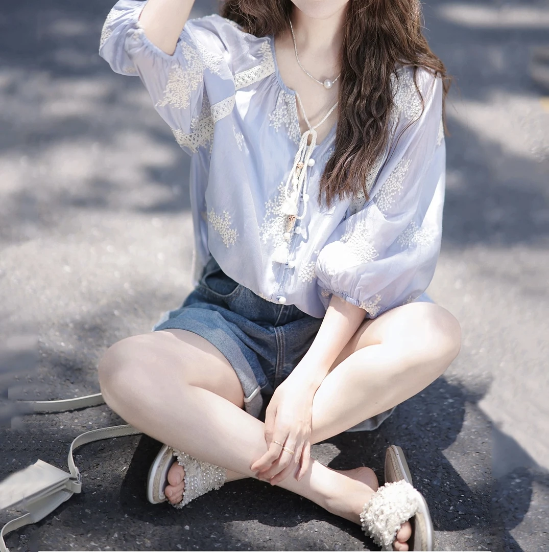 F101-F200 时尚百搭通勤女装衬衣韩版--链接仅供直播间过款